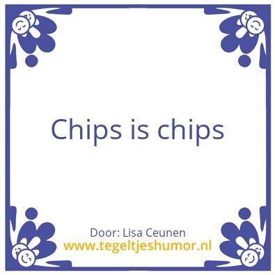 Tegeltje: Lisaâ€™s wijsheden