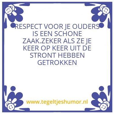 Tegeltje: Tegel