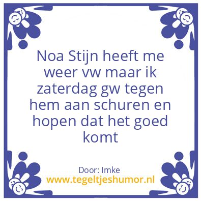 Tegeltje: Imke