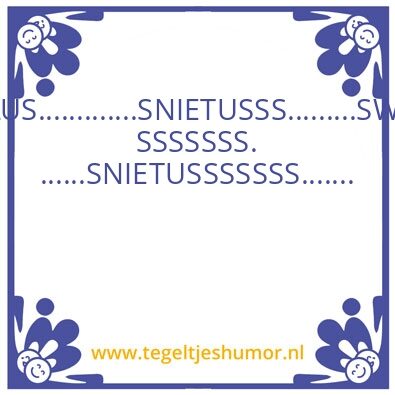 Tegeltje: De waarheid