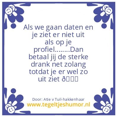 Tegeltje: Bedenk eer je begint.