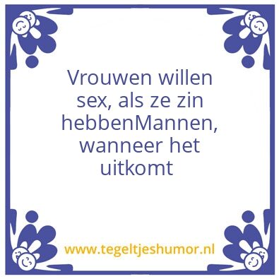 Tegeltje: Vrouw/Man