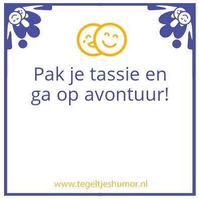 Tegeltje: Tassie