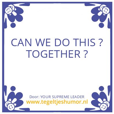 Tegeltje: ?