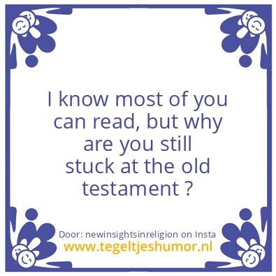 Tegeltje: Why Don,t they get it ?