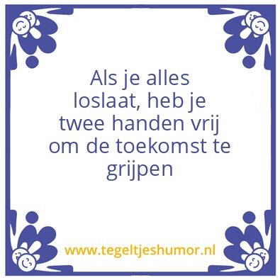 Tegeltje: Toekomst