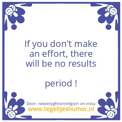 Tegeltje: Now You know