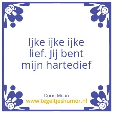 Tegeltje: Ijke