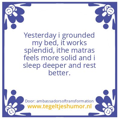 Tegeltje: Yesterday
