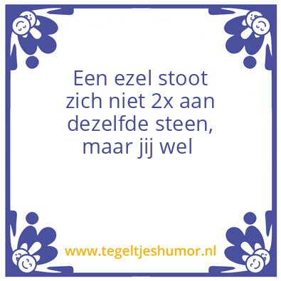 Tegeltje: 1