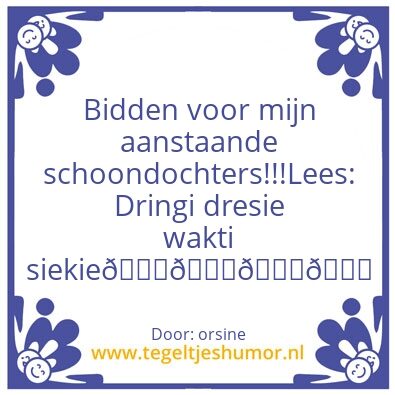 Tegeltje: hmmm