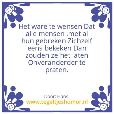 Tegeltje: Wijsheid