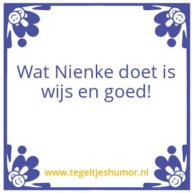 Tegeltje: wijsheid