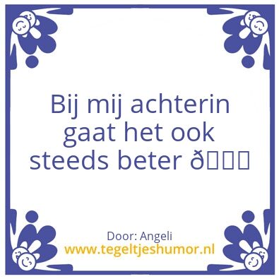 Tegeltje: Angeli
