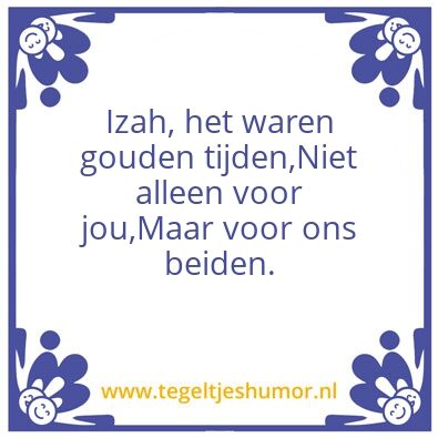 Tegeltje: Afscheid