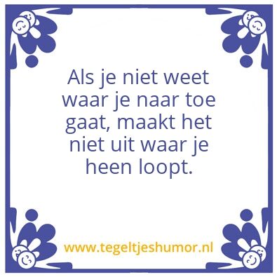 Tegeltje: Tegel