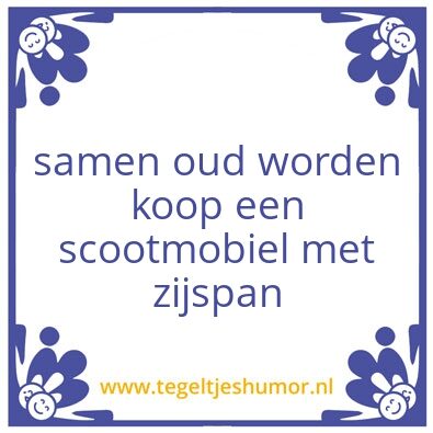 Tegeltje: zelfredzaamheid