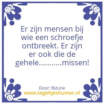 Tegeltje: Gereedschapkist