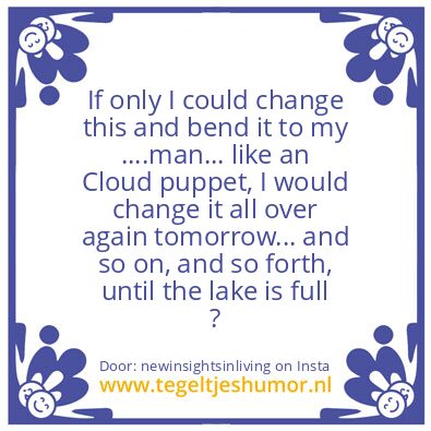 Tegeltje: miracles come in small forms