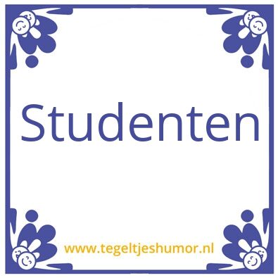 Tegeltje: .