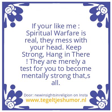 Tegeltje: Now i know