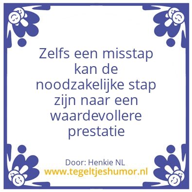 Tegeltje: Henkie NL