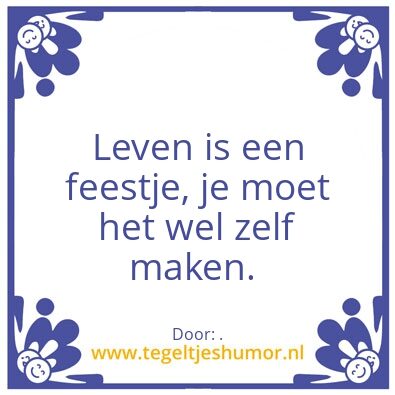 Tegeltje: .