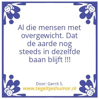 Tegeltje: Ik ben Gerrit.