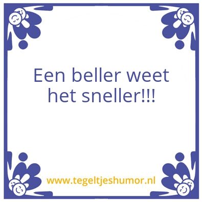 Tegeltje: hotline 2.0