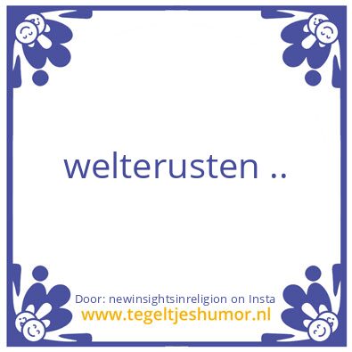 Tegeltje: Ask The Creator
