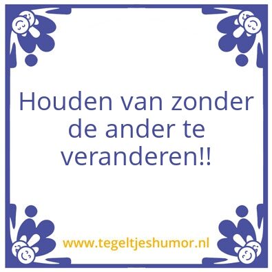 Tegeltje: Liefde