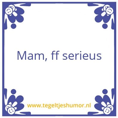Tegeltje: Megan