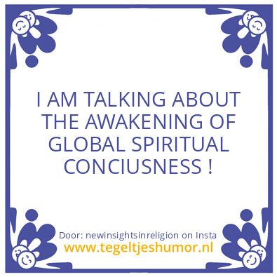 Tegeltje: The Great Awakening !