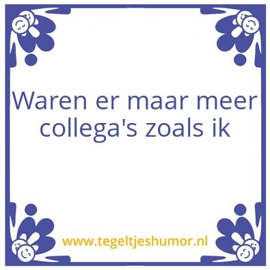 Tegeltje: narcist