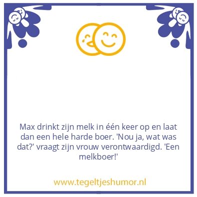 Tegeltje: Harde boer