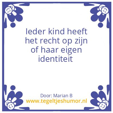 Tegeltje: Marian Borg