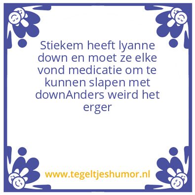 Tegeltje: Lyanne