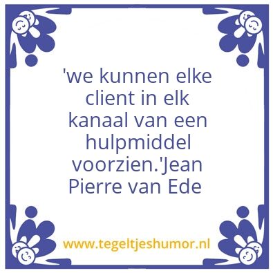 Tegeltje: jean- pierre
