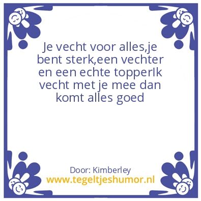 Tegeltje: Je bent een topper