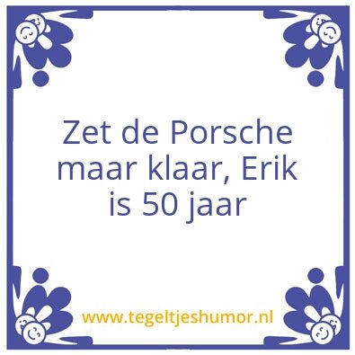 Tegeltje: Erik