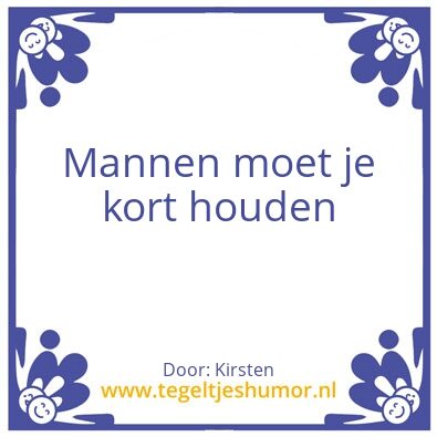 Tegeltje: Kirsten