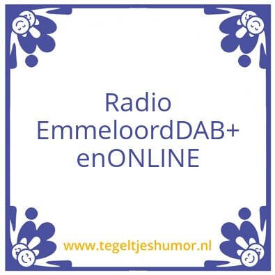 Tegeltje: Radio Emmeloord