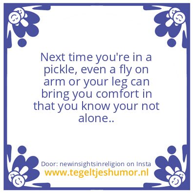 Tegeltje: Next time you’re in a pickle,