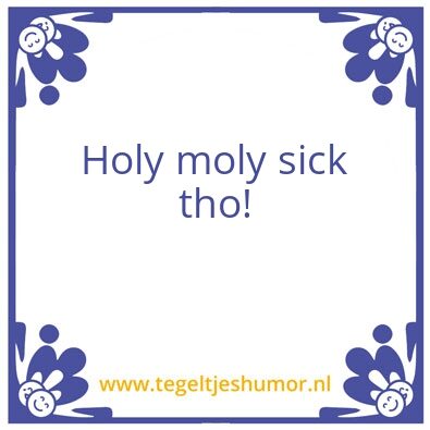 Tegeltje: Mp
