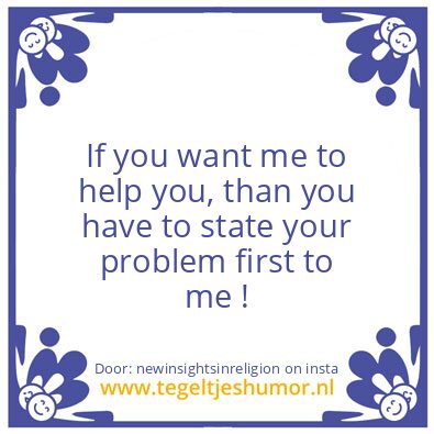 Tegeltje: Now You Know