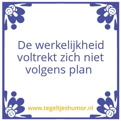Tegeltje: De Jonge