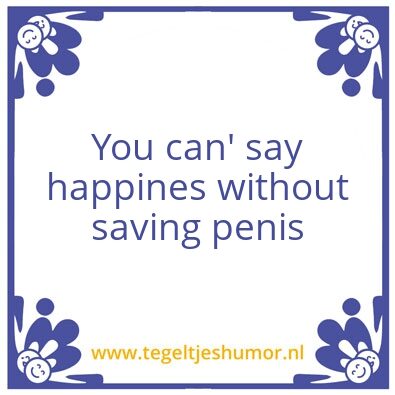 Tegeltje: Tegeltje