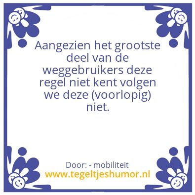 Tegeltje: Artikel 8.betreffende voorrang