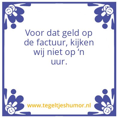 Tegeltje: Werk1