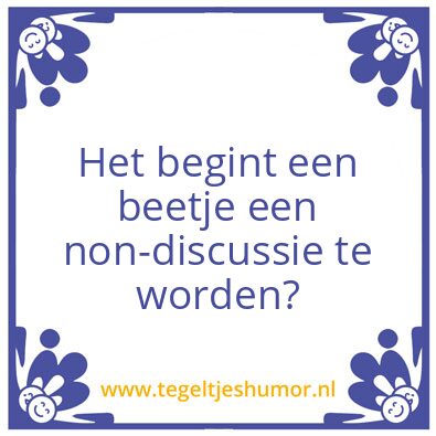 Tegeltje: Tegeltje